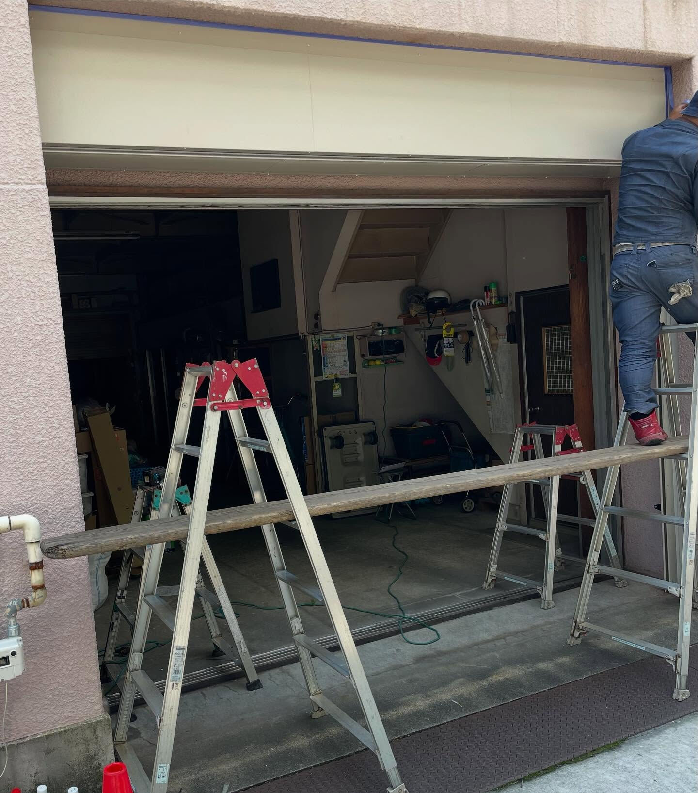 電動シャッターの取付を行わせていただきました🚪✨